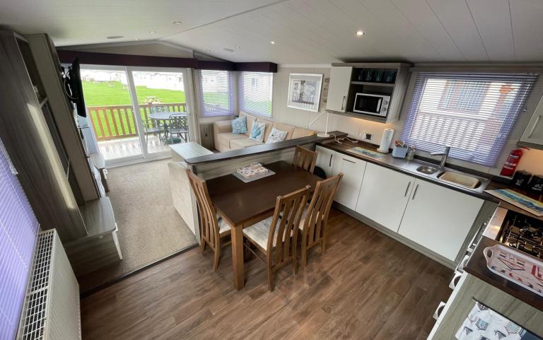 Pitch 44 dining lounge view