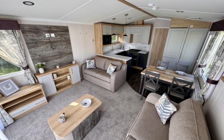 2025 Swift Bordeaux Living Area