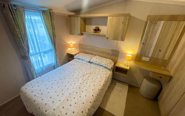 Pitch 63 double bedroom