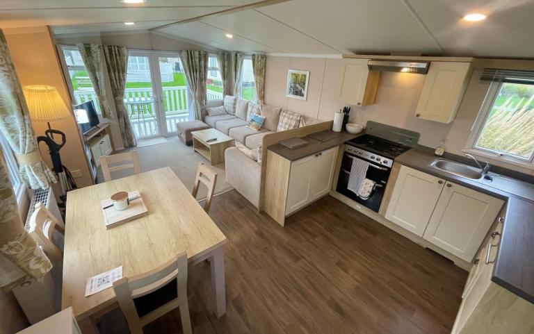 Kitchen view of pitch 63