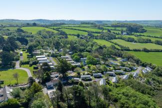 caravans and lodges for sale in Cornwall at at Silverbow Country Park near Perranporth