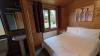 Master bedroom with double bed.